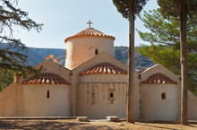 Church Of Panagia Kera 13 Century Near Kritsa, Crete, Greece