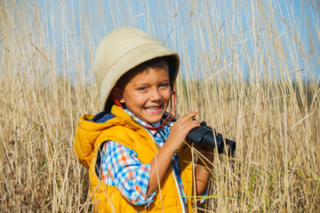 Poster - Young safari boy.