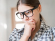 © slasnyi - business woman in glasses