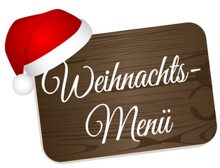 Canvas Print - Weihnachtsmenü