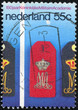 stamp printed in Netherlands  shows Epaulettes