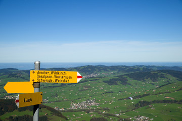 Canvas Print - Ebenalp - Alpstein - Alpen - Schweiz