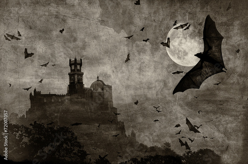 Fotoboard na płycie Tło halloween