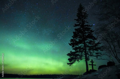 Tapeta ścienna Aurora borealis