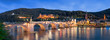Heidelberg Panorama Nachtaufnahme