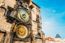 Astronomical Clock In Prague, Czech Republic