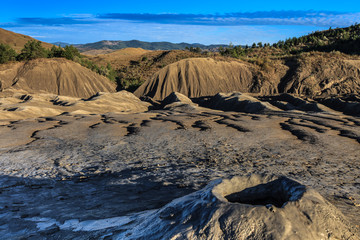 Wall Mural - Mud Volcanoes in Buzau, Romania