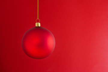 Wall Mural - red christmas decoration