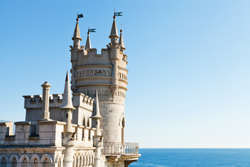 Sticker - Swallow's Nest palace on South Coast of Crimea