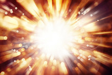 Bright Blast Brown Abstract Rays Background