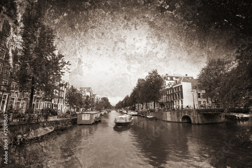 Tapeta ścienna Amsterdam.