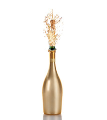 Wall Mural - bottle of champagne