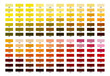 Color reference illustration. Shade from 100 to 188.