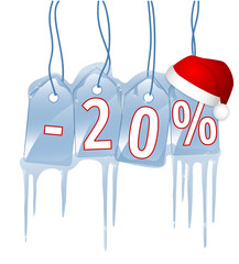 Sticker - 20 % Rabatt