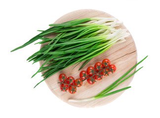 Wall Mural - Bunch of green onion