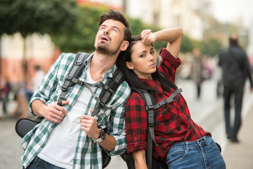 Wall Mural - Tourists