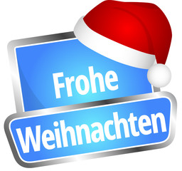 Sticker - Frohe Weihnachten