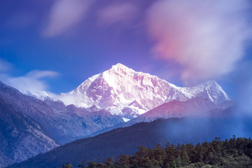 Wall Mural - mountain landscape