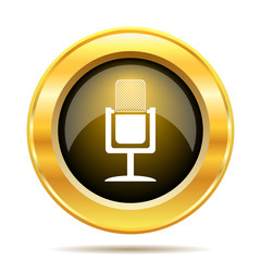 Canvas Print - Microphone icon