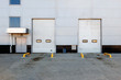 Two big dors (gates) of warehouse
