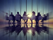 © Rawpixel.com - Group of Business People Meeting Back Lit Concept