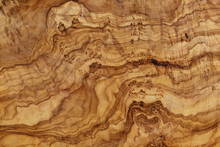 High Detailed Texture Of Olive Wood Board