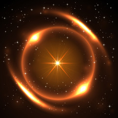 Wall Mural - explosion of the sun
