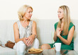 © JackF - Mature woman with   daughter having serious conversation