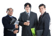 © hin255 - Asian businessman team on discuss about thier job