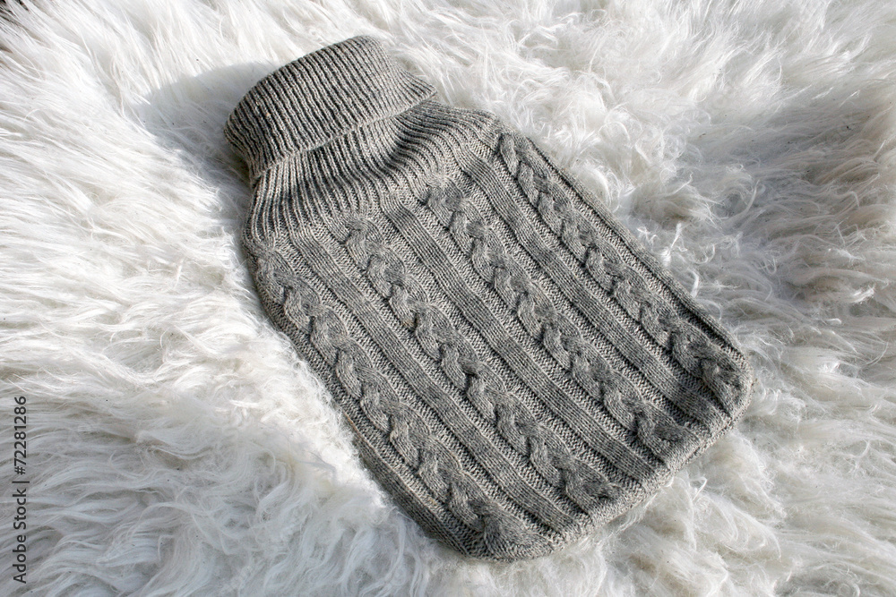 Scandic Wärmflasche auf Lammfell