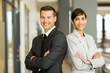 © michaeljung - young entrepreneurs with arms folded