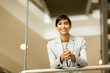 © michaeljung - indian businesswoman portrait in office