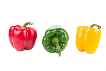 Wall Mural - Colored peppers