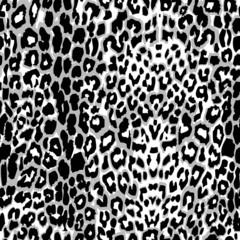 Wall Mural - Seamless leopard pattern