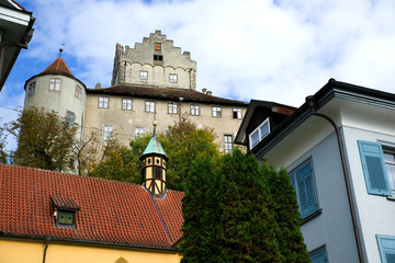 Sticker - Altes Schloss - Meersburg - Bodensee