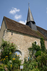 France, the picturesque village of Croth in Eure