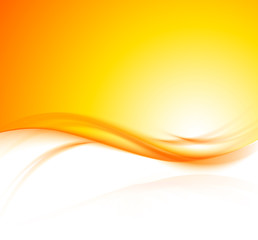 Poster - orange background