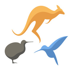 Sticker - Australian animals