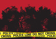 © IconWeb - Crime scene danger tapes illustration