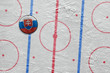 Slovak hockey puck on the site