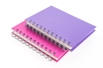 Canvas Print - Purple note book