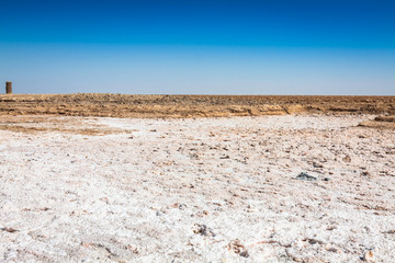 Chott el Djerid (biggest salt lake in north africa), tunisia