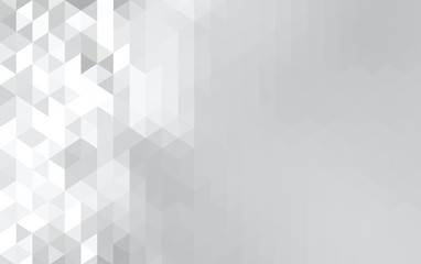 Abstract futuristic grey geometric background