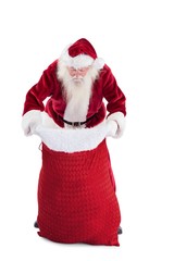 Poster - Santa looks in his bag