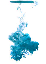 Blue Cloud Of Ink