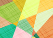 abstract colorful eclectic geometrical background with stripes