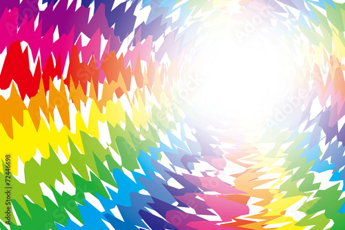 Background Wallpaper Vector Illustration Design Free Free Size Charge Free Colorful Color Rainbow Show Business Entertainment Party Image 背景素材壁紙 ラフな虹色放射 虹 虹色 レインボー 七色 Buy This Stock Vector And Explore Similar Vectors