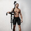 © SFIO CRACHO - Portrait of an athlete with bicycle