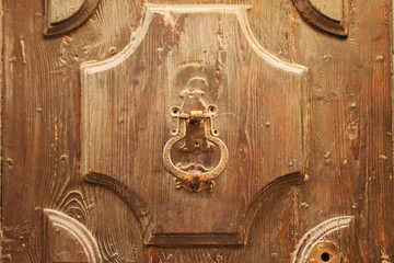 Wall Mural - Old wooden door