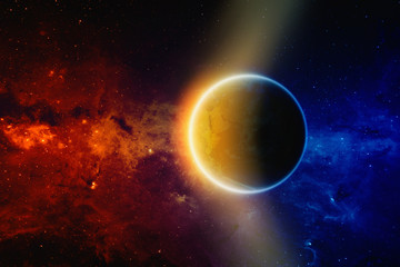 Wall Mural - Planet Earth in space
